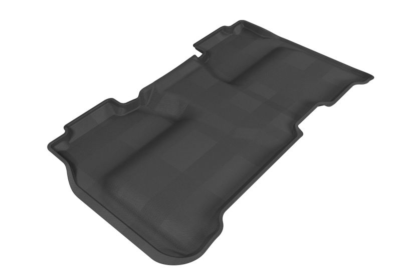 GMC Sierra Floor Mat - Rear - 3D MAXpider - Kagu - Gray - `14-`19